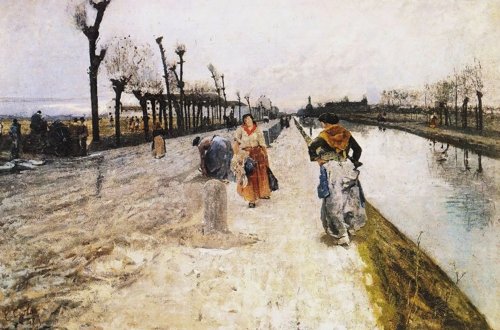 Paesaggio nei dintorni di Milano, 1891